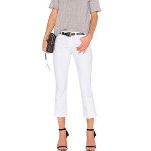 L’Agence Charlotte Mid Rise Crop Flare Jeans